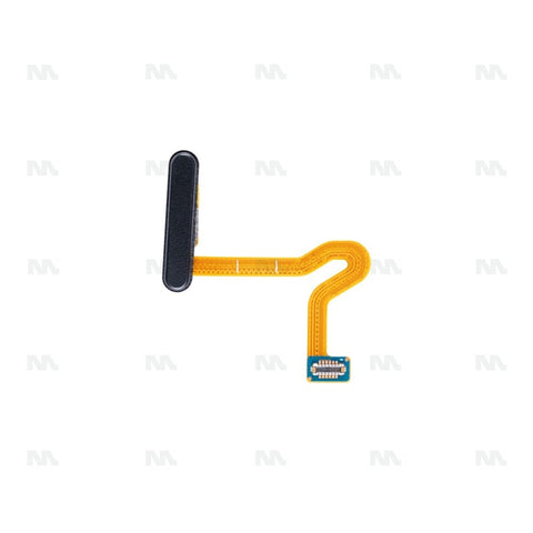 Capteur d'empreintes digitales et Nappe On/Off Samsung Galaxy Z Flip3 5G F711B Phantom Black OEM