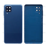 Vitre arrière pour Samsung Galaxy A12 A125F avec objectif bleu OEM