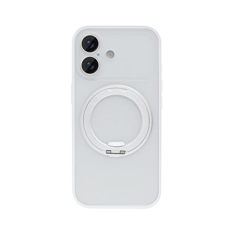 Coque Rixus SnapGrip 360 avec Anneau Support pour Apple iPhone 17 - Blanc