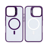 Étui Rixus Classic 03 avec MagSafe pour Apple iPhone 16 Pro Deep Purple