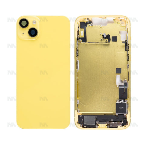 Boîtier avec petites pièces pour Apple iPhone 14 Plus – Jaune – OEM
