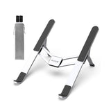 Support pour ordinateur portable Rixus RXHW46 pliable argenté