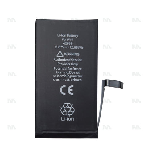 Batterie avec diagnostic (santé batterie visible) pour Apple iPhone 14 (Battery) - OEM
