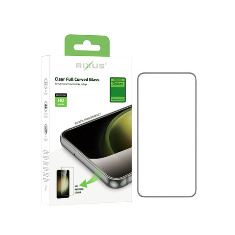 Verre trempé Rixus Clear HD Full Curved Edge pour Samsung Galaxy A25