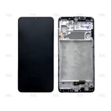 Chassis + Ecran Officiel Service Pack + Vitre pour Samsung Galaxy A32 A325F - Noir