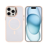Étui Rixus Classic 03 avec MagSafe pour Apple iPhone 14 Pro rose clair