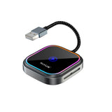 Adaptateur Carplay sans fil Rixus RXCP05 gris métallisé