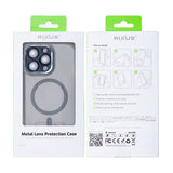 Étui Rixus Classic 04 avec MagSafe pour Apple iPhone 16 Pro Gris