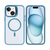 Étui Rixus Classic 03 avec MagSafe pour Apple iPhone 15 bleu clair