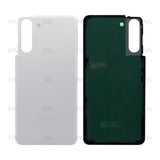Vitre arrière pour Samsung Galaxy S21 5G G991B avec objectif Phantom White OEM