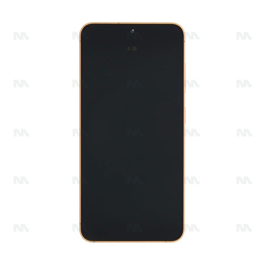 Chassis + Ecran LCD + Vitre pour Samsung Galaxy S24 (SM-S921B) Sandstone Orange Pre - Assembled