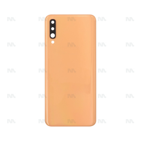 Vitre arrière pour Samsung Galaxy A50 A505F avec objectif corail OEM