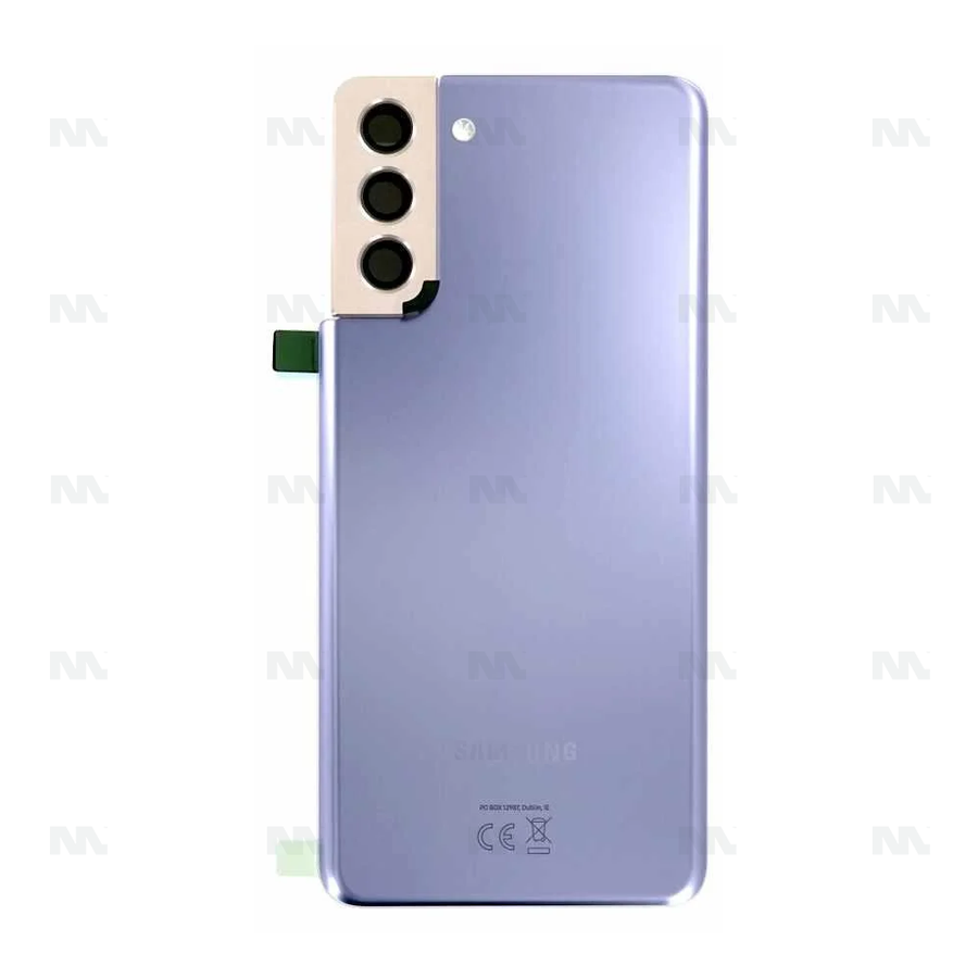 Vitre arrière pour Samsung Galaxy S21 Plus G996B avec objectif Phantom Violet Original