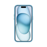 Étui Rixus Classic 03 avec MagSafe pour Apple iPhone 15 bleu clair