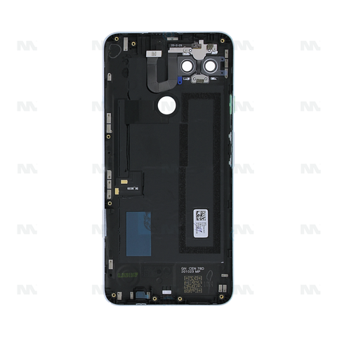 Vitre arrière pour Google Pixel 4a 5G avec objectif, blanc clair, OEM