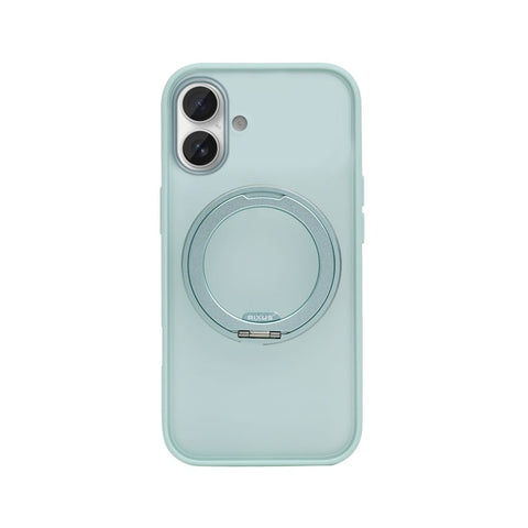 Coque Rixus SnapGrip 360 avec Anneau Support pour Apple iPhone 16 - Vert