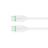 Câble Rixus RX2017 pour synchronisation des données et recharge rapide USB-C vers USB-C 3 m