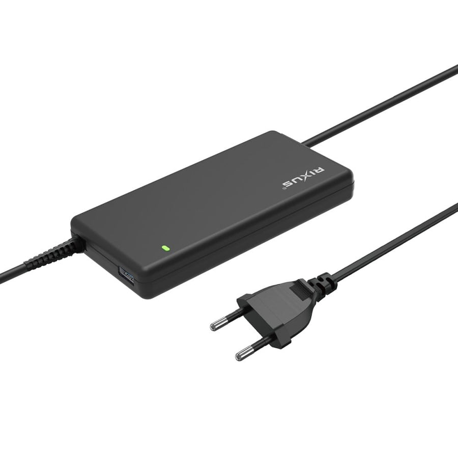 Chargeur universel pour ordinateur portable Rixus RXLC09 de remplacement 90 W noir