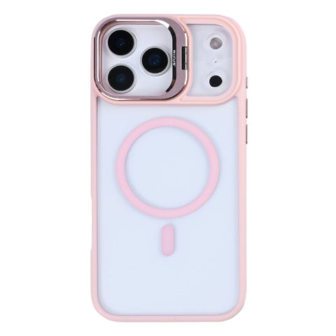 Étui Rixus Classic 03 avec MagSafe pour Apple iPhone 17 Pro rose clair