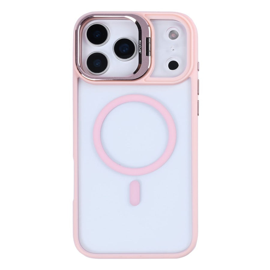Étui Rixus Classic 03 avec MagSafe pour Apple iPhone 17 Pro rose clair