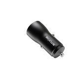 Chargeur voiture Rixus RXCC12 USB-C PD+QC3.0 38 W noir