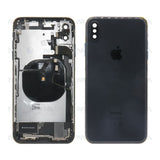 Boîtier pour Apple iPhone XS Max avec petites pièces, noir, OEM