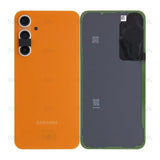 Vitre arrière pour Samsung Galaxy S23 FE S711B avec lentille – Tangerine – Original