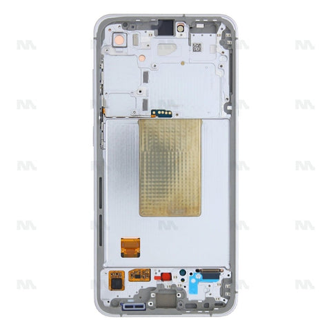 Chassis + Ecran Officiel Service Pack + Vitre pour Samsung Galaxy S24 FE S721B - Argent