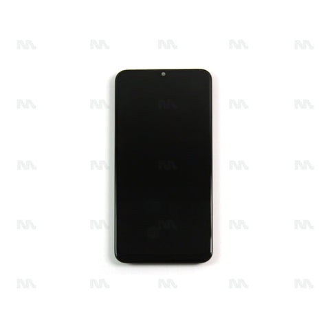 Chassis + Ecran Officiel Service Pack + Vitre pour Samsung Galaxy M30s M307F - Opal Black