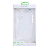 Étui anti-éclatement Rixus avec MagSafe pour Apple iPhone 17 transparent