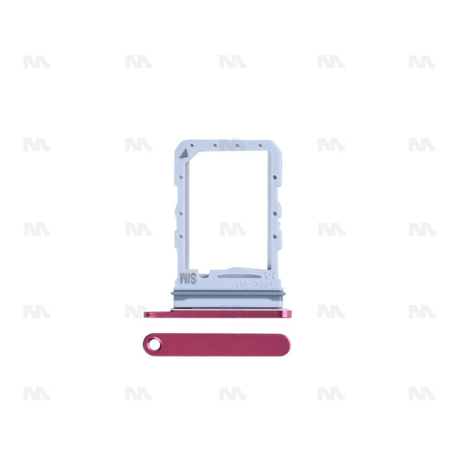 Support pour carte SIM pour Samsung Galaxy Z Flip7 F766B - Rouge corail - OEM