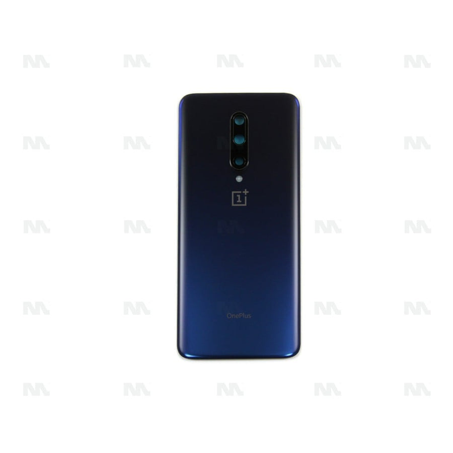 Vitre arrière OnePlus 7 Pro avec objectif bleu nébuleuse OEM
