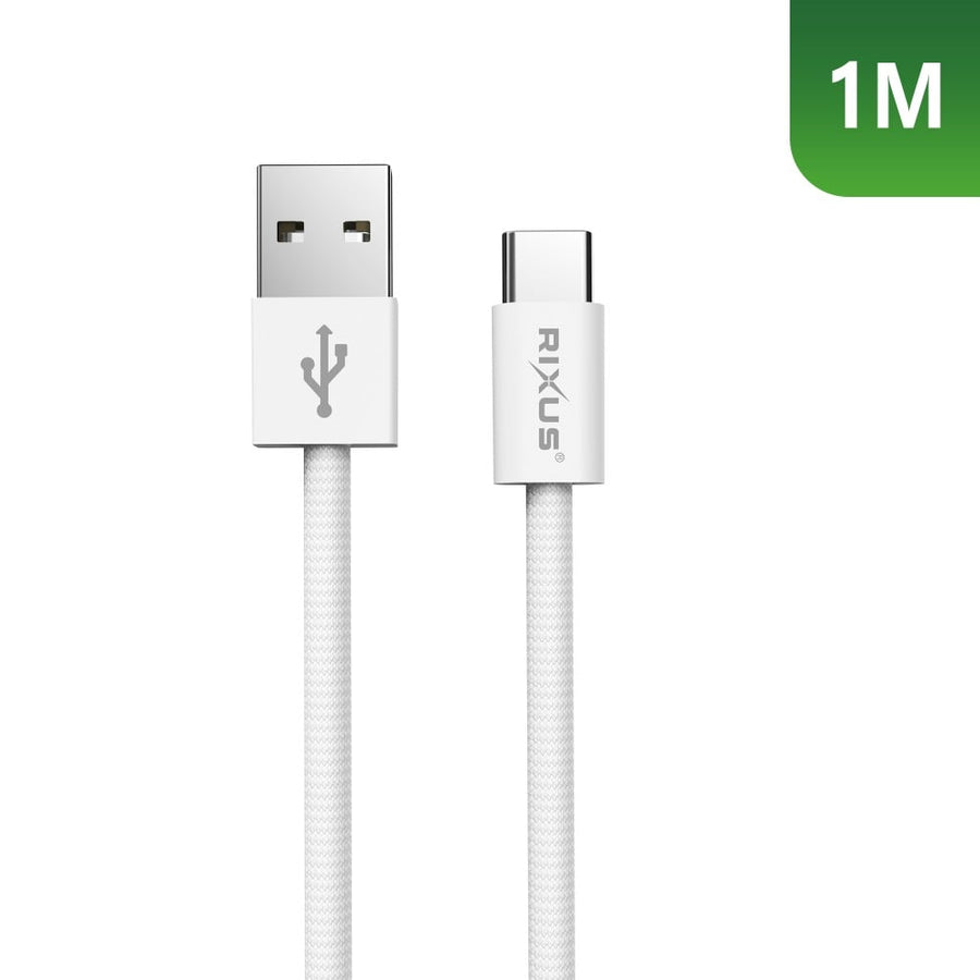 Câble USB-A/C 12W Rixus RXUC15ACD (Présentoir Comptoir 02)