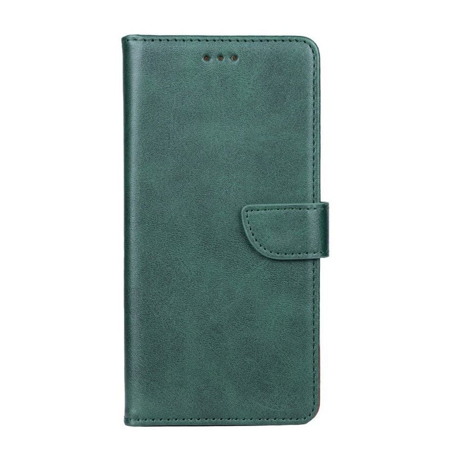 Rixus Bookcase pour Samsung Galaxy S22 5G Vert foncé