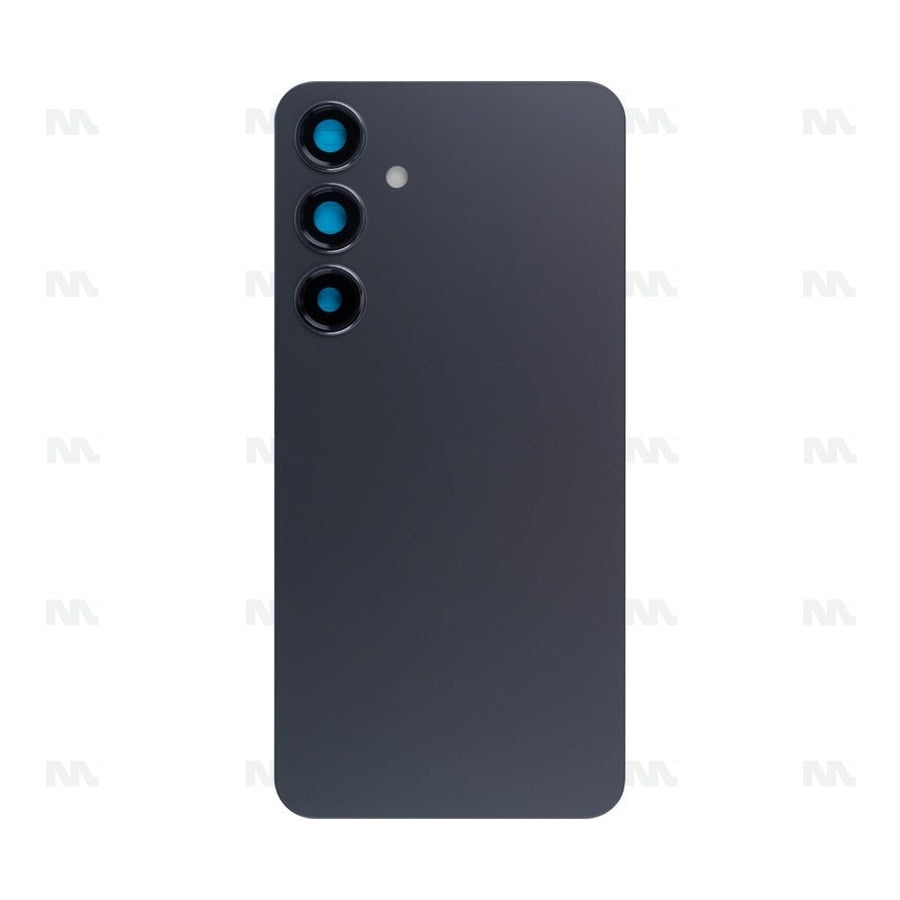 Vitre arrière pour Samsung Galaxy S24 S921B avec objectif, noir onyx, OEM