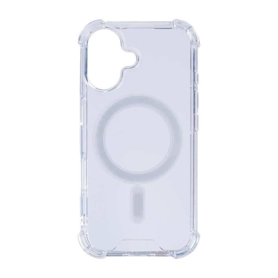 Étui anti-éclatement Rixus avec MagSafe pour Apple iPhone 16 Plus transparent