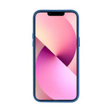 Étui Rixus Classic 04 avec MagSafe pour Apple iPhone 13 Pro bleu foncé