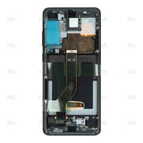 Chassis + Ecran Officiel Service Pack + Vitre pour Samsung Galaxy S20 Plus G985F / S20 Plus 5G G986F - Cosmic Black