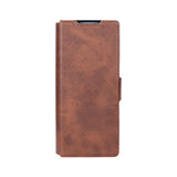 Étui portefeuille Rixus avec porte-stylo pour Samsung Galaxy Z Fold5 marron