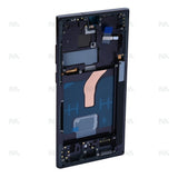 Chassis + Ecran OLED + Vitre pour Samsung Galaxy S22 Ultra 5G S908B - Phantom Black