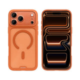 Coque Rixus Crystal Amber pour Apple iPhone 17 Pro Max - Orange