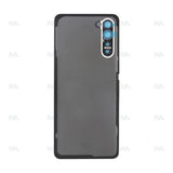 Vitre arrière Oppo Reno 3 avec objectif bleu aurore OEM
