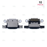 Connecteur de charge pour Apple iPhone 16, 16 Plus – Noir (10 pièces)