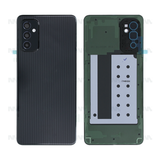 Vitre arrière pour Samsung Galaxy M52 M526B avec lentille noir brillant OEM