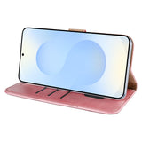Etui livre pour Samsung Galaxy S25 Edge Rose