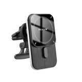 Chargeur de voiture sans fil Rixus RXWC14 compatible MagSafe 15 W gris sidéral