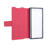 Étui portefeuille Rixus avec porte-stylo pour Samsung Galaxy Z Fold5 rouge