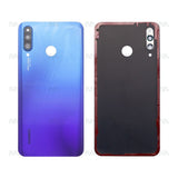 Vitre arrière avec objectif bleu paon Original pour Huawei P30 Lite, P30 Lite Nouvelle édition