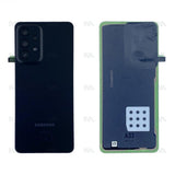 Vitre arrière pour Samsung Galaxy A33 5G A336B avec objectif noir Original