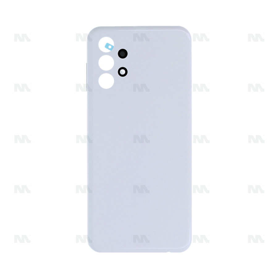 Vitre arrière sans objectif pour Samsung Galaxy A13 4G A135F - Blanc - Original